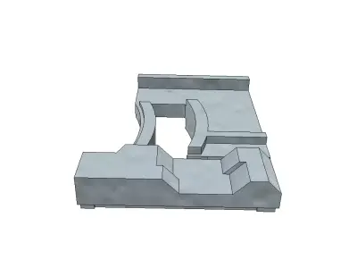 Headlight switch slider for Hyundai Matrix 3D print model