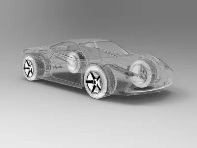 ferrari 488 gtb 3d model 3D model