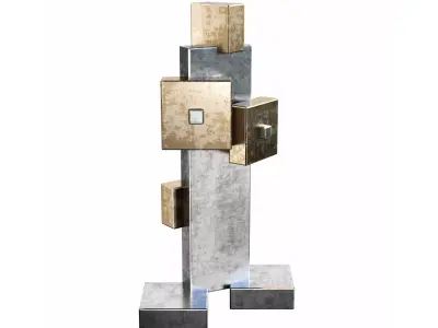 Abstract sculpture AS-004 3D model