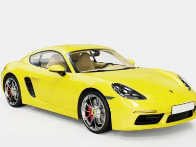 Porsche Cayman 3D model