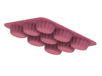 Exquisite Cup Cake Mold 3D print model