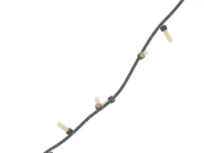 Bulb String 3D model