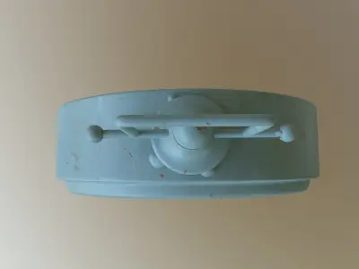 Industrial Alarm clock Table Clock Tabletop Clock MantelClock 3D model