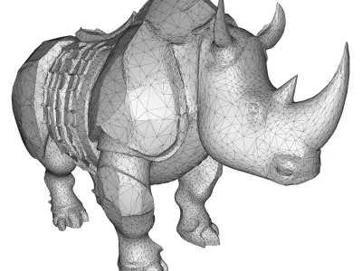 Fantastic Menagerie - Mythical Animal Figurine Collection 3D print model