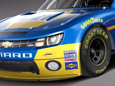 Chevrolet SS Nascar 2014 Cheerios 3D model