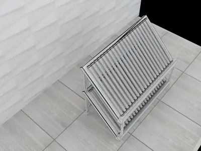 F39a Solar Panels 3D model