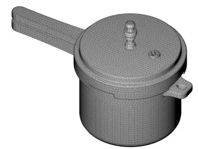 Mini Toy Pressure Cooker  3D print model