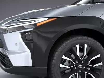 Toyota BZ4X 2026 3D model