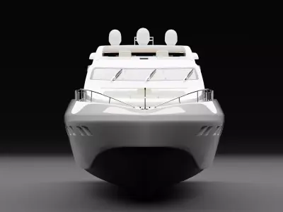 Yacht Boat 3D model