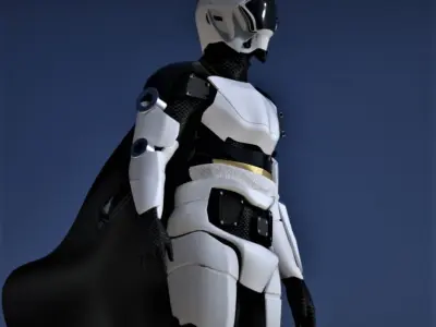 Super-Soldier-17 star wars character in desert Free 3D model