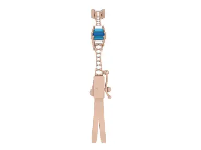 Bracelet 0040 - 2 size - Baguette - Classic 3D print model
