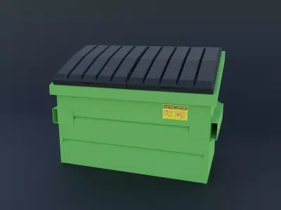 Generic Dumpster Free 3D model