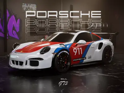 Porsche 911 3D model