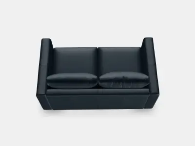 VIMLE 2-seat sofa Low-poly 3D model