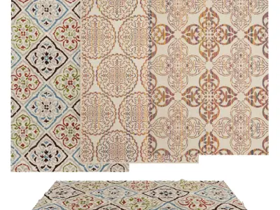 Rugs No 371 Low-poly 3D model