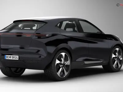 Generic Future EV SUV 3D model