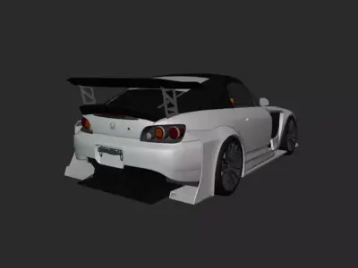 Custom creation S2000 Aero body kit 3D model
