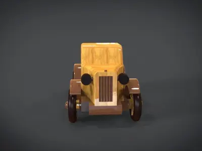 1935 Five-Window Coupe Toy Car 3D print model