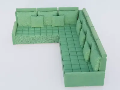 Flexform Greeneville Sofa 3D model