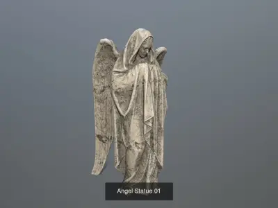 Angels angel 3D Model Collection