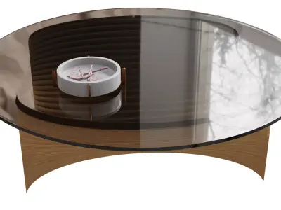 Parametric Coffee Table 3D model