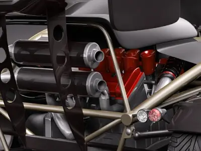 Ariel Atom 500 V8 3D model