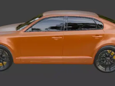 car animation 3D model