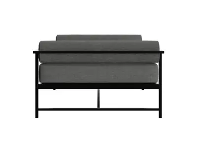 Double Bolster Daybed 3D model