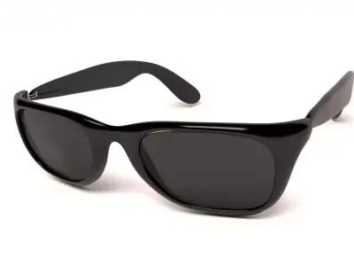 sunglasses Low-poly 3D model