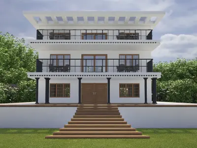 exterior design 3D model
