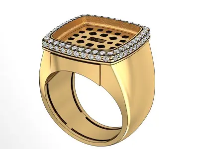 Fred Pain de Sucre Ring 3D print model