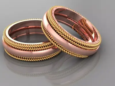 ROPE RING  3D print model