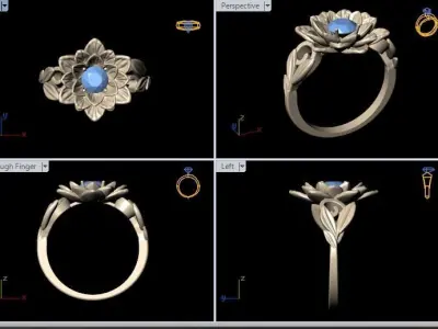 Ring trang suc 3D print model