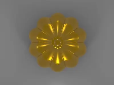 Golden Dome 3D model