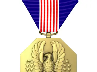 US Army Soldiers Medal 3D model