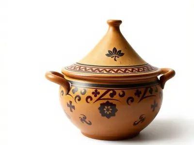 Rustic Stoneware Tajine Pot Model Pack Low-poly 3D model