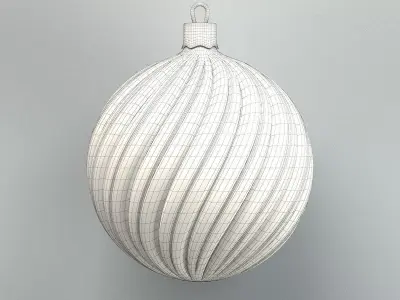 Christmas Balls collection 03 3D model