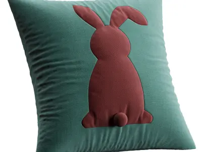 decorative pillows 3D model
