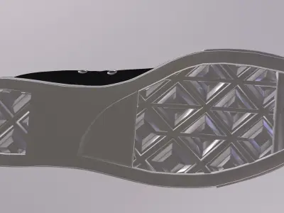 CONVERSE SHOES PBR Low-poly 3D model