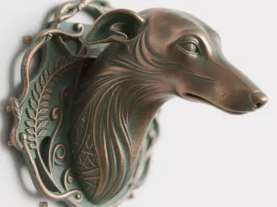 Greyhound 3D print model