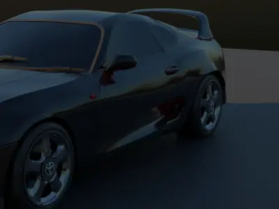 Toyota Supra mk4  3D model