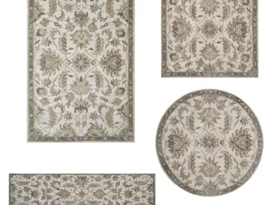 Rugs No 204 Low-poly 3D model