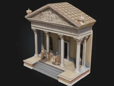 Roman Senate Model Power and Prestige of Ancient Rome 3D model