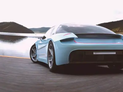 Coupe Concept Design 3D model