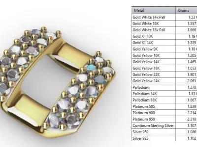 CUBAN  Men LINK CHAIN SIZE  12 MM 3D print model