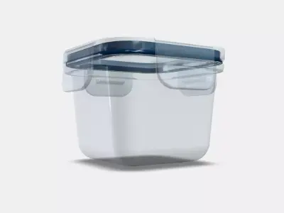 IKEA 365 Food container with lid Low-poly 3D model