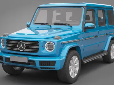 Mercedes-Benz G-class 2019 3D model