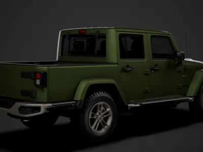 Jeep Gladiator 75th Anniversary JK 2018 3D model