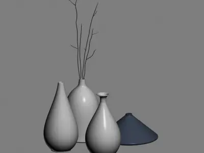 vase 27 3D model purchase