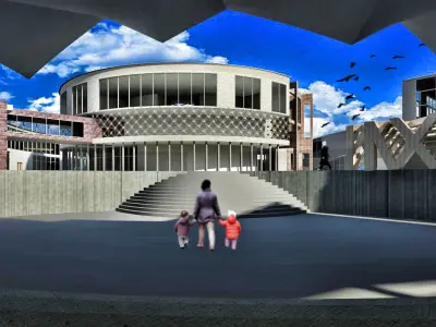 Culture Center 3D model